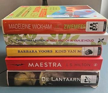 Boekenpakket: 5 Verschillende Auteurs beschikbaar voor biedingen