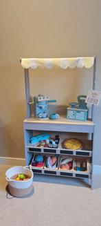 Little Dutch Kraampje met Extras, Kinderen en Baby's, Speelgoed | Speelkeukens, Ophalen of Verzenden, Gebruikt, Hout, Speelkeuken