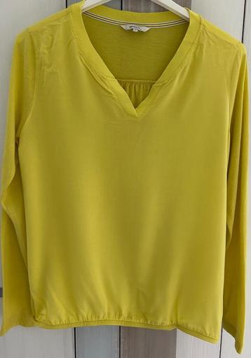 Sandwich shirt lange mouwen kleur: Geel - Maat L 40 beschikbaar voor biedingen