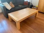 Licht eiken salon tafel, Ophalen, Gebruikt, 100 tot 150 cm, 50 tot 100 cm