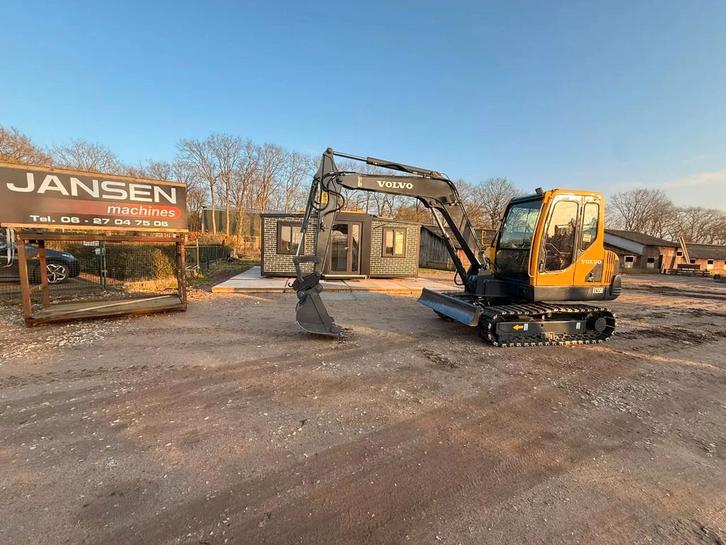 Volvo EC55B (bj 2012), Zakelijke goederen, Machines en Bouw | Kranen en Graafmachines, Graafmachine