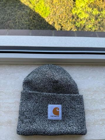 Knit Cuffed Beanie (Carhartt) - Kleur: Black/White beschikbaar voor biedingen