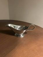 Vintage RVS sauskom / saucière | stainless steel gravy boat, Huis en Inrichting, Keuken | Servies, Ophalen of Verzenden, Overige materialen