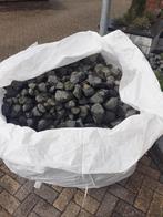 Basalt breuksteen 50/80, Tuin en Terras, Grind, Keien en Split, Ophalen, Antraciet, Zo goed als nieuw, Split