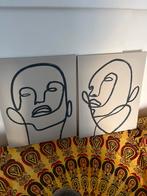 Ikea PJÄTTERYD Schilderijtjes - Hoofd, Huis en Inrichting, Woonaccessoires | Schilderijen, Tekeningen en Foto's, Ophalen, Zo goed als nieuw