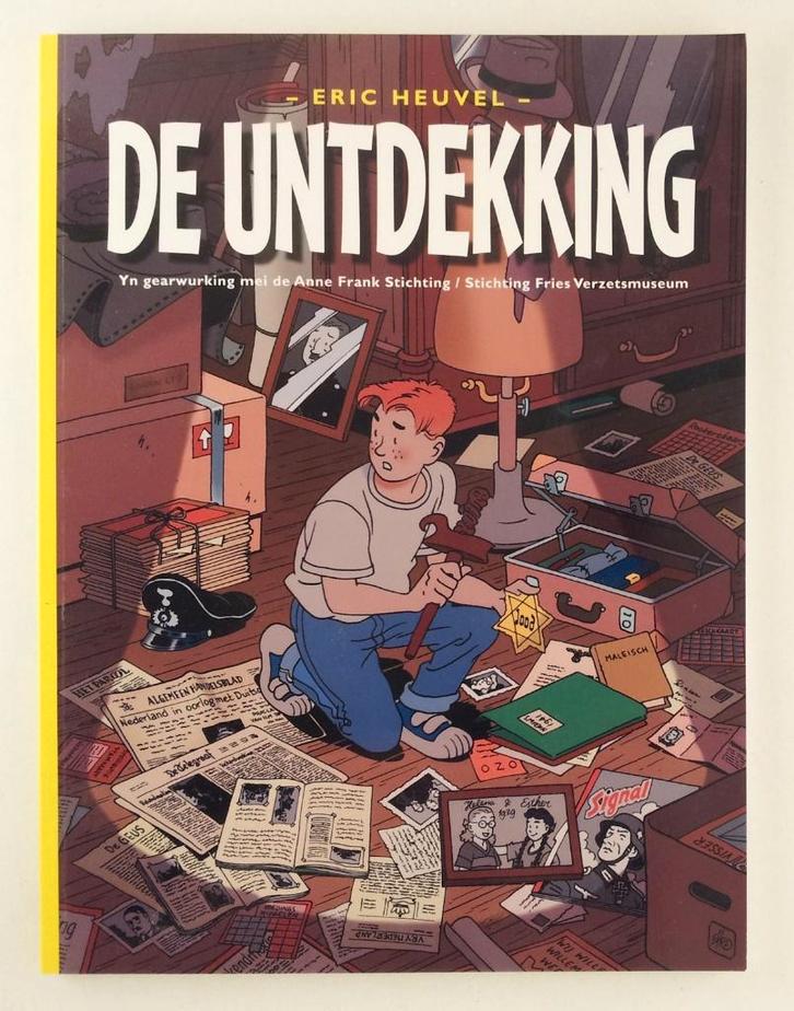 Heuvel, Eric - De Untdekking, Boeken, Stripboeken, Gelezen, Eén stripboek, Verzenden