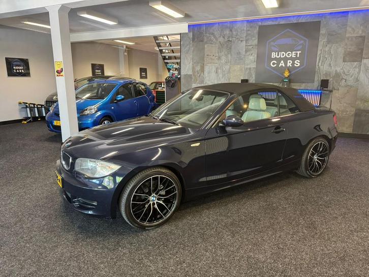 BMW 1-Serie 2.0 118I Cabrio 2008 Blauw, Auto's, BMW, Particulier, 1-Serie, ABS, Airbags, Airconditioning, Alarm, Bluetooth, Centrale vergrendeling