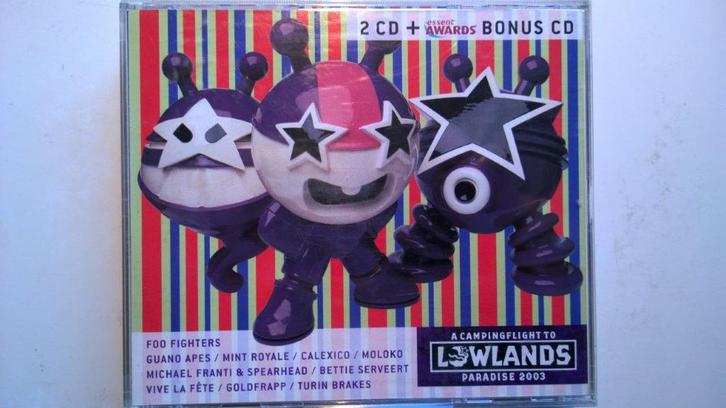 A Campingflight To Lowlands Paradise 2003, Cd's en Dvd's, Cd's | Verzamelalbums, Zo goed als nieuw, Pop, Ophalen of Verzenden