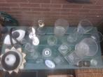 Diverse Glaswerk stukken, Gebruikt, Overige kleuren, Ophalen of Verzenden, Glas