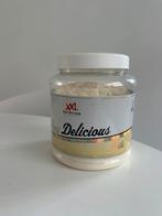 Whey delicious vanille 450 gram, nieuw!, Ophalen of Verzenden, Nieuw, Poeder of Drank