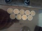 9 x Zeldzame 2 Euro Munten, Postzegels en Munten, Verzenden, Nederland