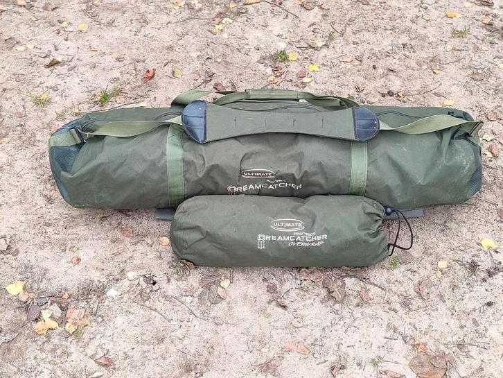 Ultimate dreamcatcher tent 1 persoons met overwrap, Watersport en Boten, Hengelsport | Karpervissen, Gebruikt, Overige typen, Ophalen