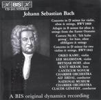J.S. BACH: 4 werken (BIS)., Ophalen of Verzenden, Barok, Zo goed als nieuw, Orkest of Ballet
