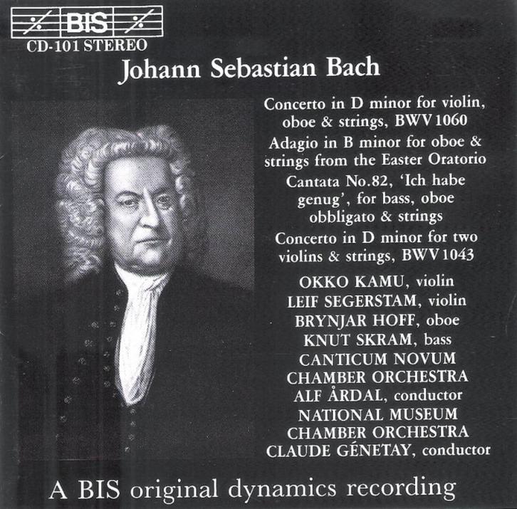 J.S. BACH: 4 werken (BIS)., Cd's en Dvd's, Cd's | Klassiek, Zo goed als nieuw, Orkest of Ballet, Barok, Ophalen of Verzenden