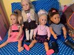4 Our Generation poppen als nieuw samen €60,., Ophalen of Verzenden
