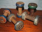 5 kleine oude Houten klossen, Ophalen of Verzenden