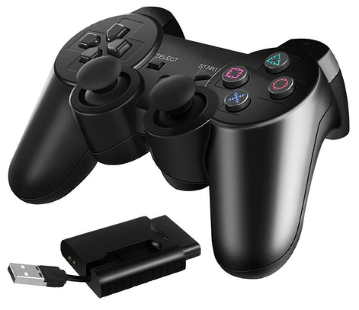 Zeldzame Oplaadbare PS2 Controller – Draadloos (PS3/PC), Spelcomputers en Games, Spelcomputers | Sony PlayStation Consoles | Accessoires