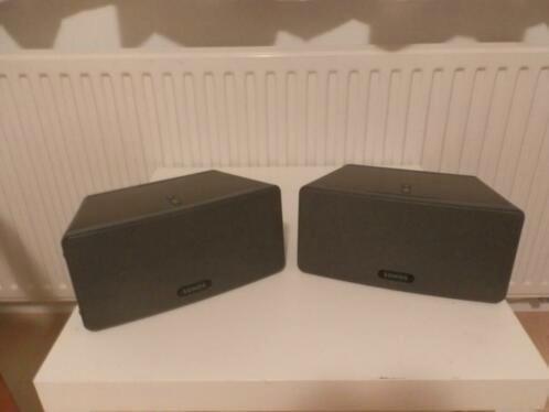 2x Sonos Play 3 (zwart)., Audio, Tv en Foto, Luidsprekers, Zo goed als nieuw, Front, Rear of Stereo speakers, 60 tot 120 watt