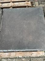 Keramische Tegel zwart, Tuin en Terras, Tegels en Klinkers, Ophalen, Keramiek, Zo goed als nieuw, 10 m² of meer