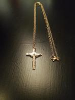 Ketting kruis klein, Sieraden, Tassen en Uiterlijk, Kettingen, Nieuw, Ophalen of Verzenden, Goud, Overige materialen