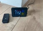 Binnen buiten Thermometer wekker en usb hub, Ophalen of Verzenden, Gebruikt