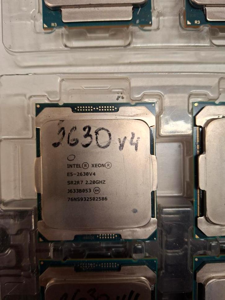 Intel Xeon E5-2630V4 CPU Processor, Computers en Software, Processors, Gebruikt, 10-core, 2 tot 3 Ghz, Ophalen of Verzenden