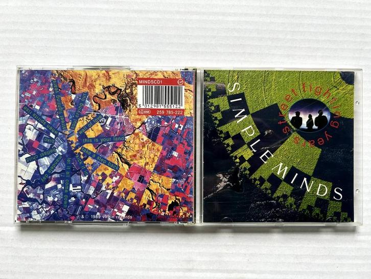 CD - Simple Minds - Street Fighting Years, Cd's en Dvd's, Cd's | Rock, Gebruikt, Poprock, Verzenden