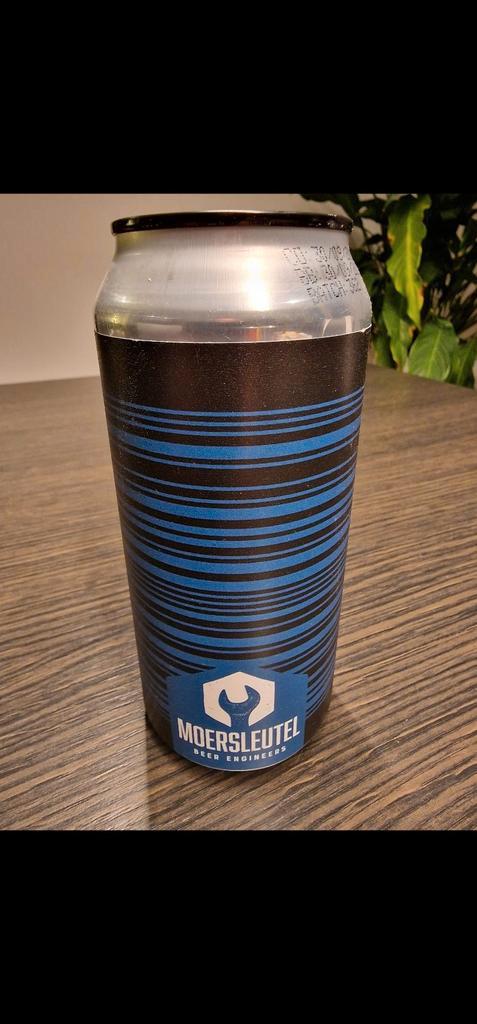 Moersleutel Barcode BLAUW - Speciaalbier 44cl, Verzamelen, Biermerken, Nieuw, Overige typen, Overige merken, Ophalen of Verzenden