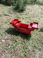 Mooi vintage gereedschapskarretje  Faĺcom, Ophalen of Verzenden, Gebruikt, Hydraulisch, Garagekrik