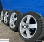 Saab Alu 52 Aero wielen met Michelin crossclimate 225-45-17, Gebruikt, Banden en Velgen, 17 inch, Ophalen of Verzenden