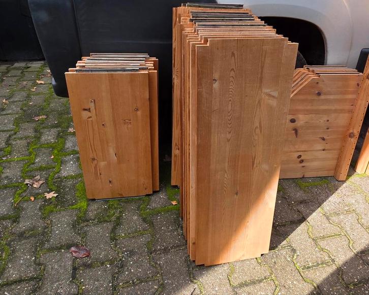 Ikea IVAR Stellingkast - Grenen, Huis en Inrichting, Kasten | Boekenkasten, Gebruikt, 200 cm of meer, 200 cm of meer, 50 tot 75 cm