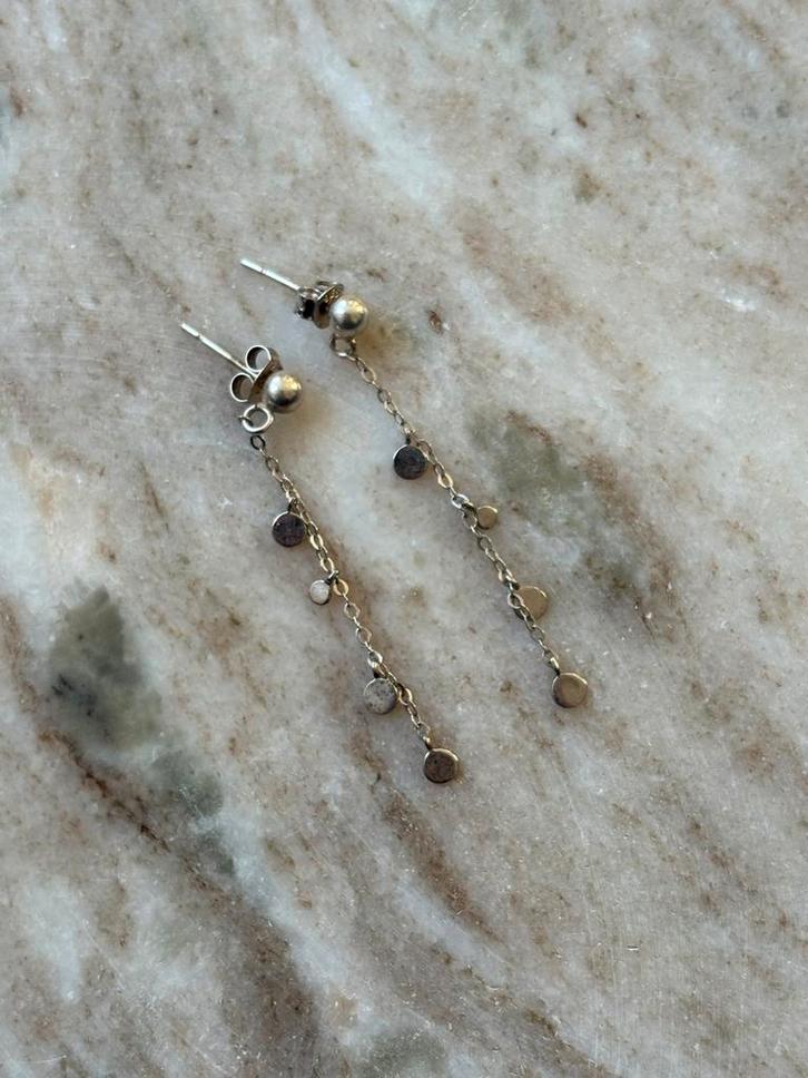 925 sterling zilveren oorbellen, Sieraden, Tassen en Uiterlijk, Oorbellen, Zo goed als nieuw, Zilver, Ophalen of Verzenden