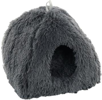 kattenmand iglo Fluffy Krems grijs van € 49,99 nu € 34,95 beschikbaar voor biedingen