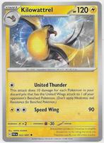 Paldean Fates,  Kilowattrel [uncommon] 22/91, Ophalen of Verzenden, Nieuw, Losse kaart