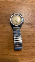 Vintage indus herenhorloge jaren 50/60, Sieraden, Tassen en Uiterlijk, Horloges | Heren, Ophalen of Verzenden, Staal, Overige merken