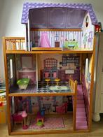 Leuk poppenhuis/barbiehuis Kidkraft, Ophalen, Gebruikt, Poppenhuis