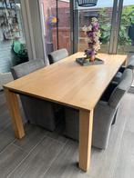 Eike tafel, Huis en Inrichting, Tafels | Eettafels, Ophalen, Gebruikt, Eikenhout, 200 cm of meer
