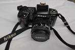 Nikon camera F 601 met Ozeck lens, Audio, Tv en Foto, Fotocamera's Analoog, Ophalen, Zo goed als nieuw, Spiegelreflex, Nikon