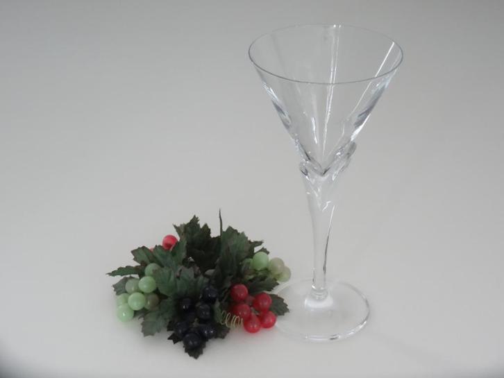 Kristallen jaren80 glas Light & Music Florian Luigi Bormioli, Verzamelen, Glas en Borrelglaasjes, Nieuw, Ophalen of Verzenden