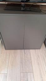 Grijze Kast en vakkenkast ikea exet, Ophalen, Gebruikt, Overige materialen, 50 tot 100 cm