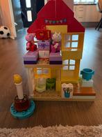 Peppa duplo, verjaardagshuis, boomhut en supermarkt, Kinderen en Baby's, Speelgoed | Poppenhuizen, Ophalen, Zo goed als nieuw