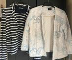 2 jasjes, Ophalen of Verzenden, Gedragen, Blauw, Jasje