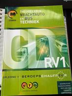 Theorie Leren Vrachtauto en Bus Techniek RV1, Boeken, Ophalen of Verzenden, Zo goed als nieuw, Niet van toepassing
