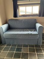 2 slaapbankjes Ikea hagalund 140x200, Ophalen, Blauw, Tweepersoons, 140 cm