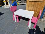 Ikea kindertafel + stoelen, Ophalen, Zo goed als nieuw