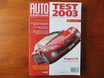 Autotest 2003 Jaarboek, Boeken, Auto's | Boeken, Ophalen of Verzenden, Zo goed als nieuw, Algemeen