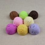 Kunst ijsbolletjes / ijs nep sier decoratie bol bolletjes, Huis en Inrichting, Woonaccessoires | Overige, Verzenden, Nieuw