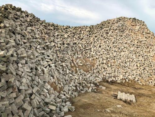Gebruikte, Betonklinkers, 8cm, Bkk, Bss, Erfverharding, Tuin en Terras, Tegels en Klinkers, Gebruikt, Klinkers, Beton, 10 m² of meer