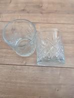 Set van 2 Whiskeyglazen, Huis en Inrichting, Keuken | Servies, Glas of Glazen, Ophalen of Verzenden, Effen, Glas