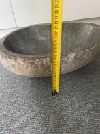 Natuursteen waskom, Ophalen, Zo goed als nieuw, Minder dan 100 cm, Wasbak of Wastafel